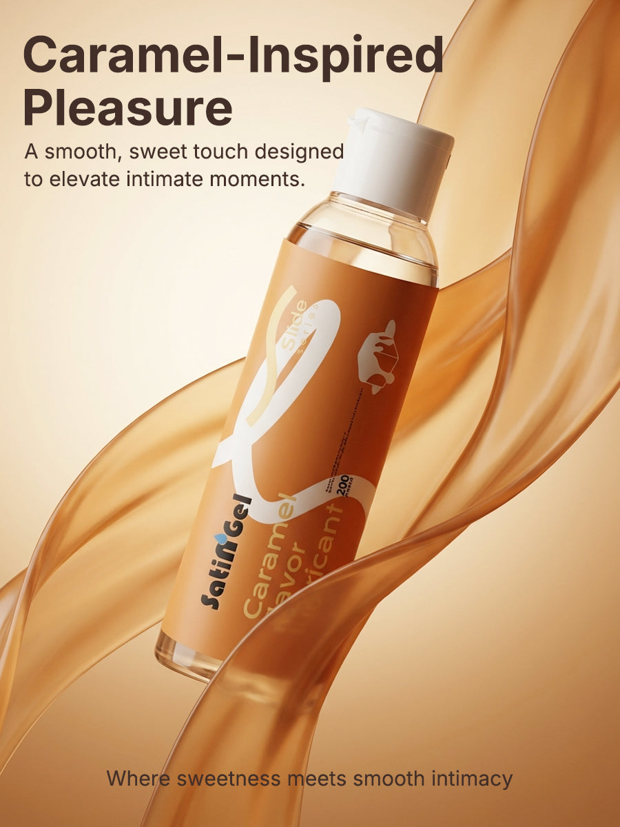 SatinGel Caramel Flavored Water-Based Personal Lubricant