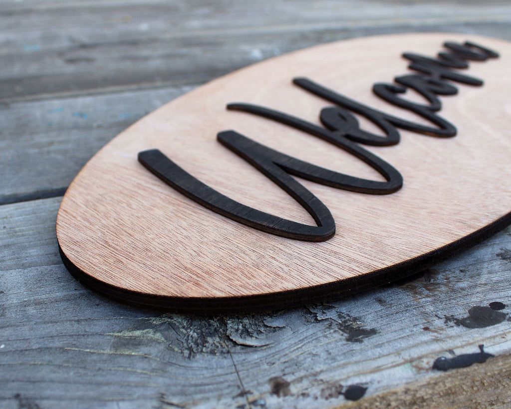 Slippery When Wet sign, Business sign, Made in the USA sign, Made from wood - 320338