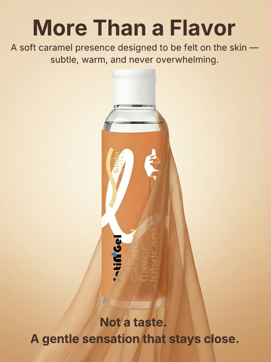 SatinGel Caramel Flavored Water-Based Personal Lubricant