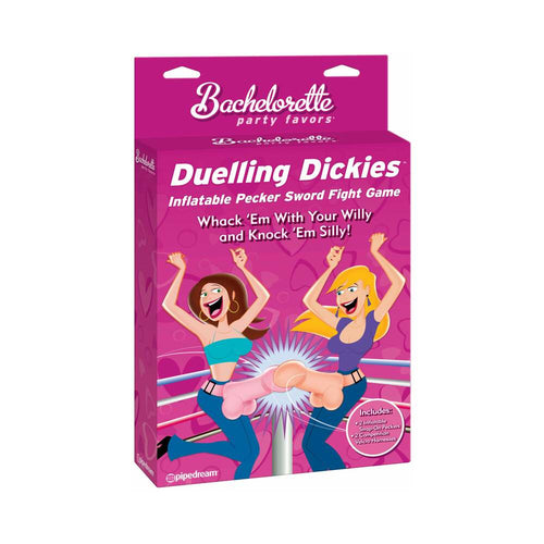 Bachelorette Party Favors Dueling Dickies Inflatable Pecker Sword Fight Game-0