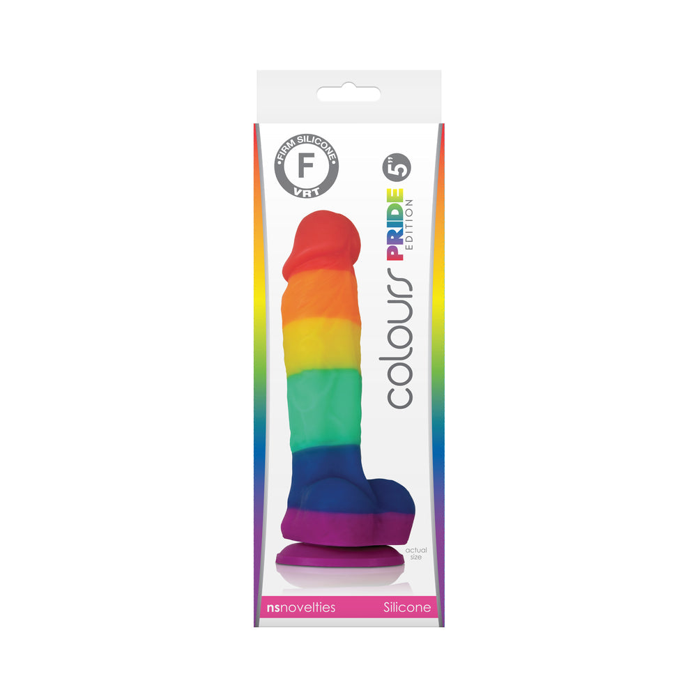 Colours Pride Edition 5 in. Dildo Rainbow-0