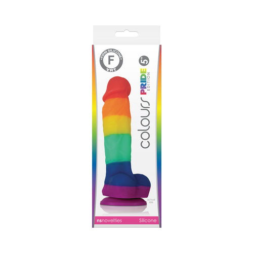 Colours Pride Edition 5 in. Dildo Rainbow-0