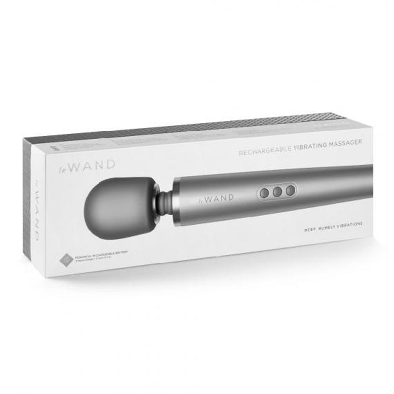 Le Wand Rechargeable Massager Grey-0