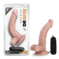 Dr. Skin Dr. Sean Realistic 8 in. Vibrating Dildo with Balls Beige-0