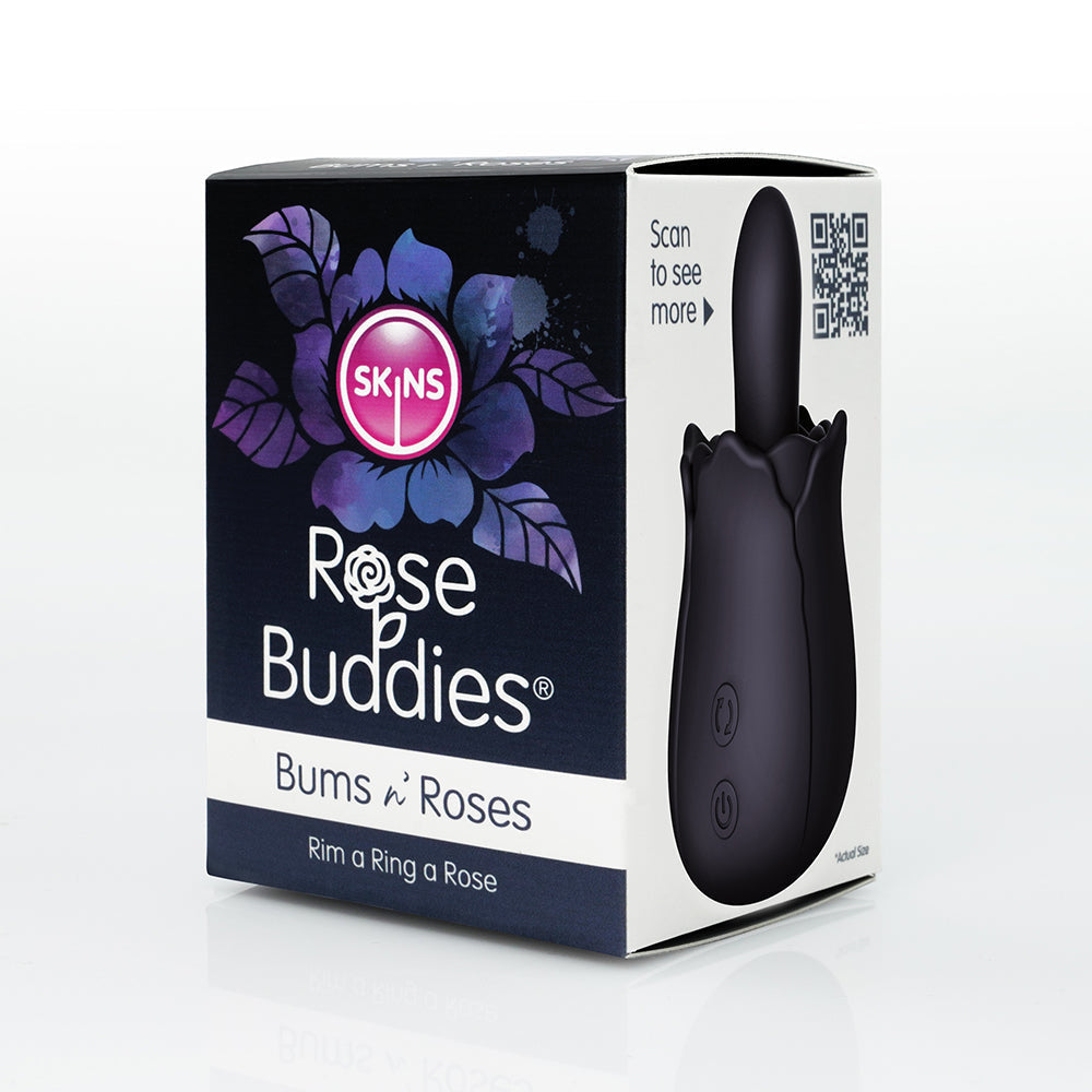 Skins Rose Buddies Bums n' Roses Black-3
