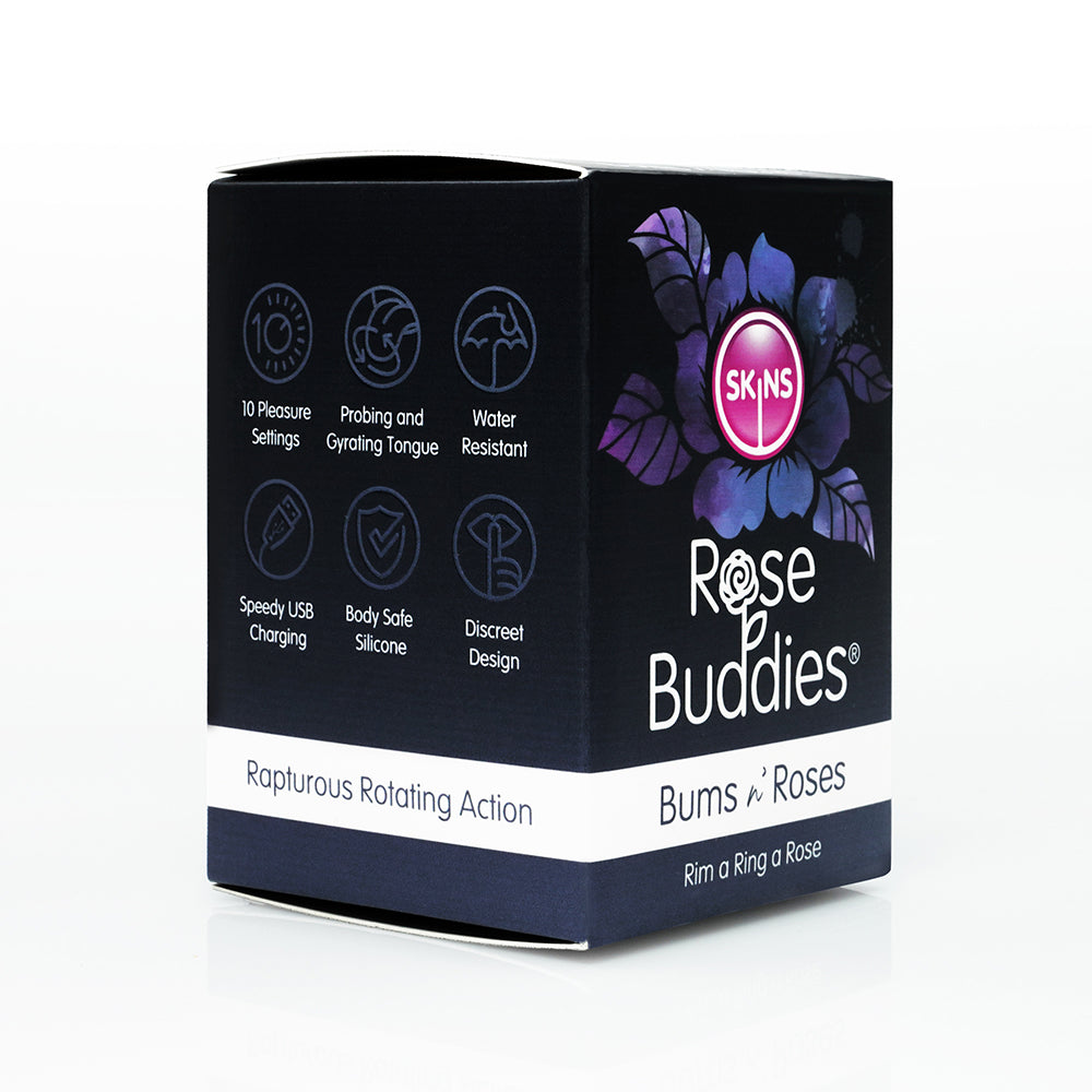 Skins Rose Buddies Bums n' Roses Black-4