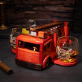 Firetruck Whiskey Decanter with Two 12 oz