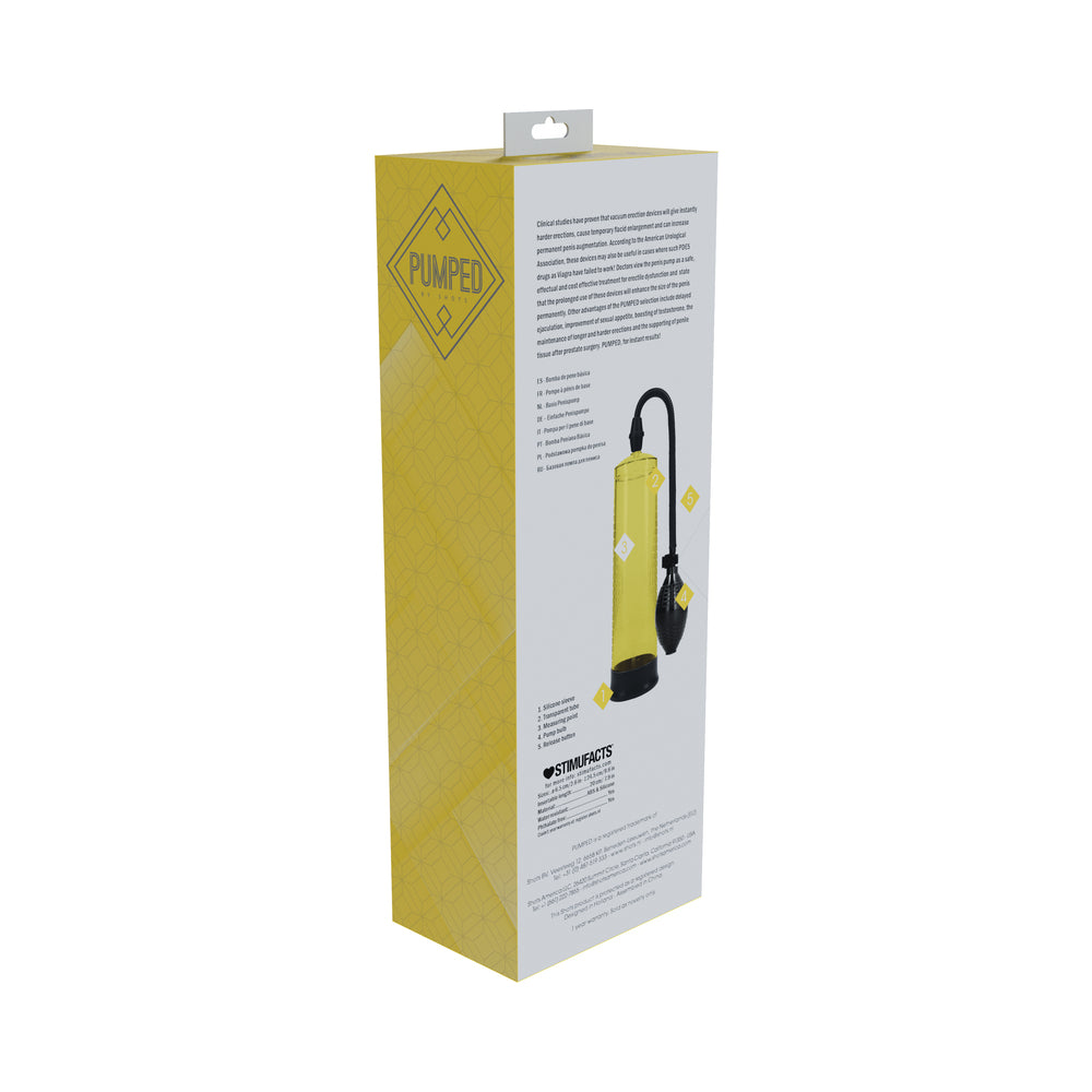 Pumped Basic Pump 1 Water Resistant Yellow-2