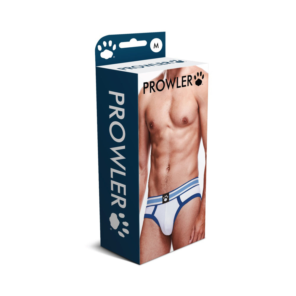Prowler Brief White/Blue M-0