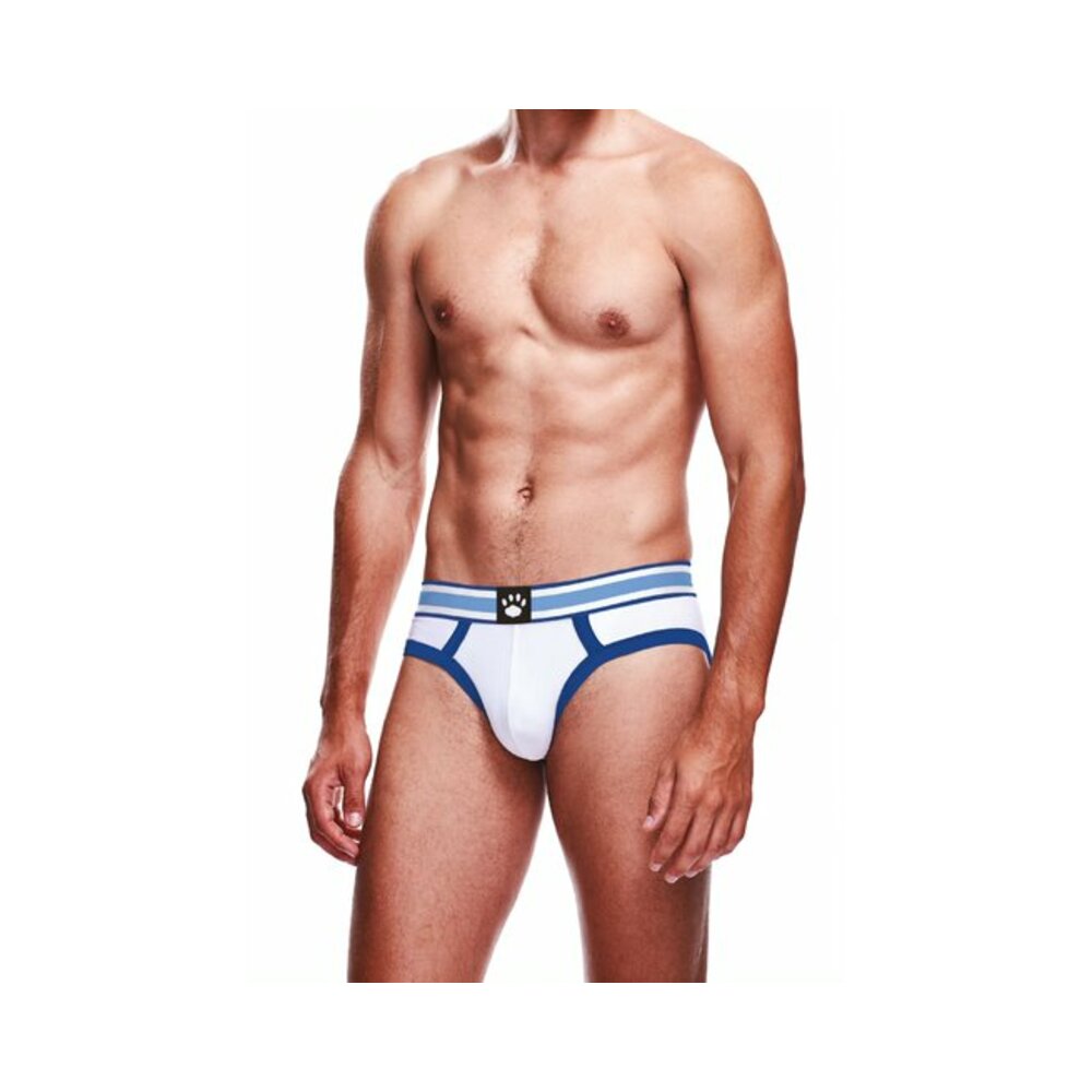 Prowler Brief White/Blue M-1