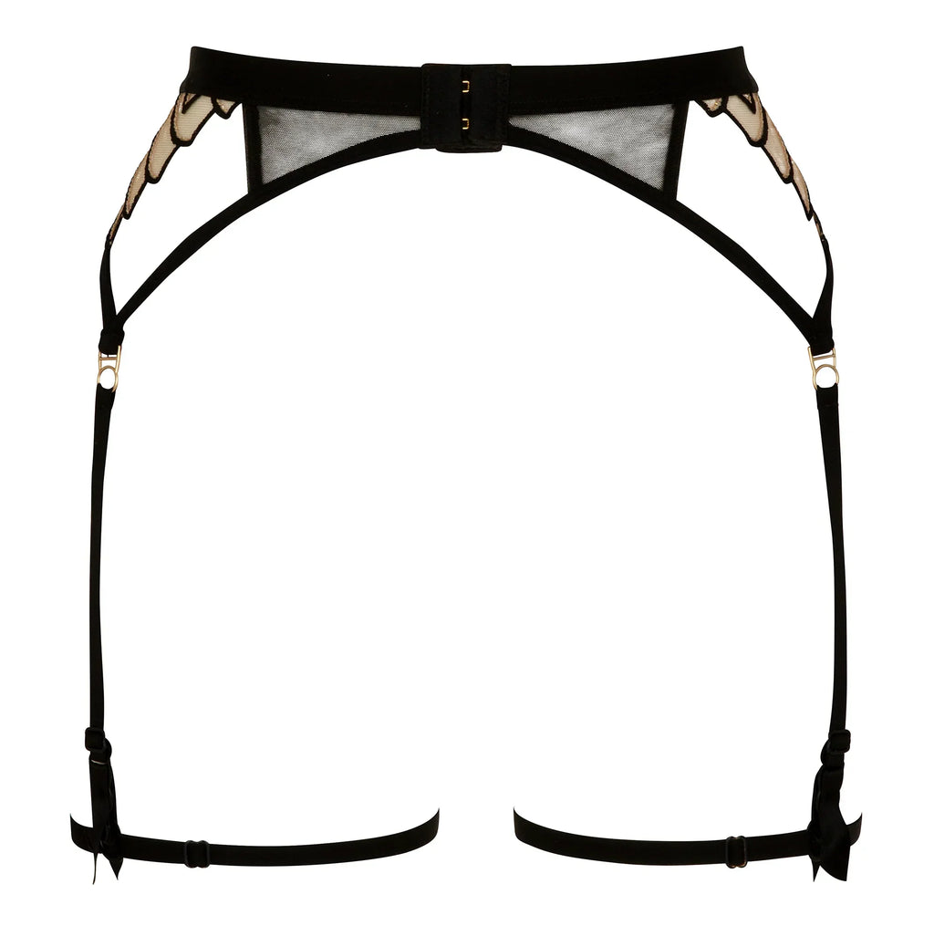 Atelier Amour Cosmic Dream Sheer Mesh Garter Belt