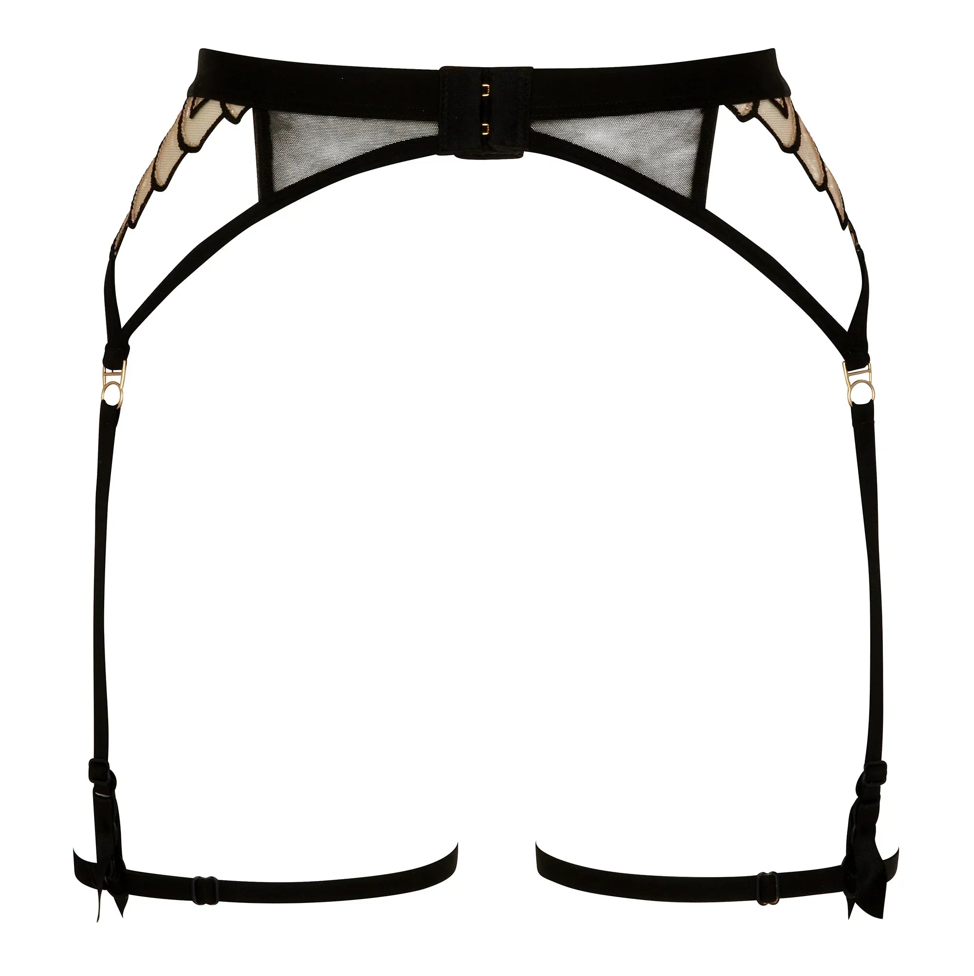 Atelier Amour Cosmic Dream Sheer Mesh Garter Belt