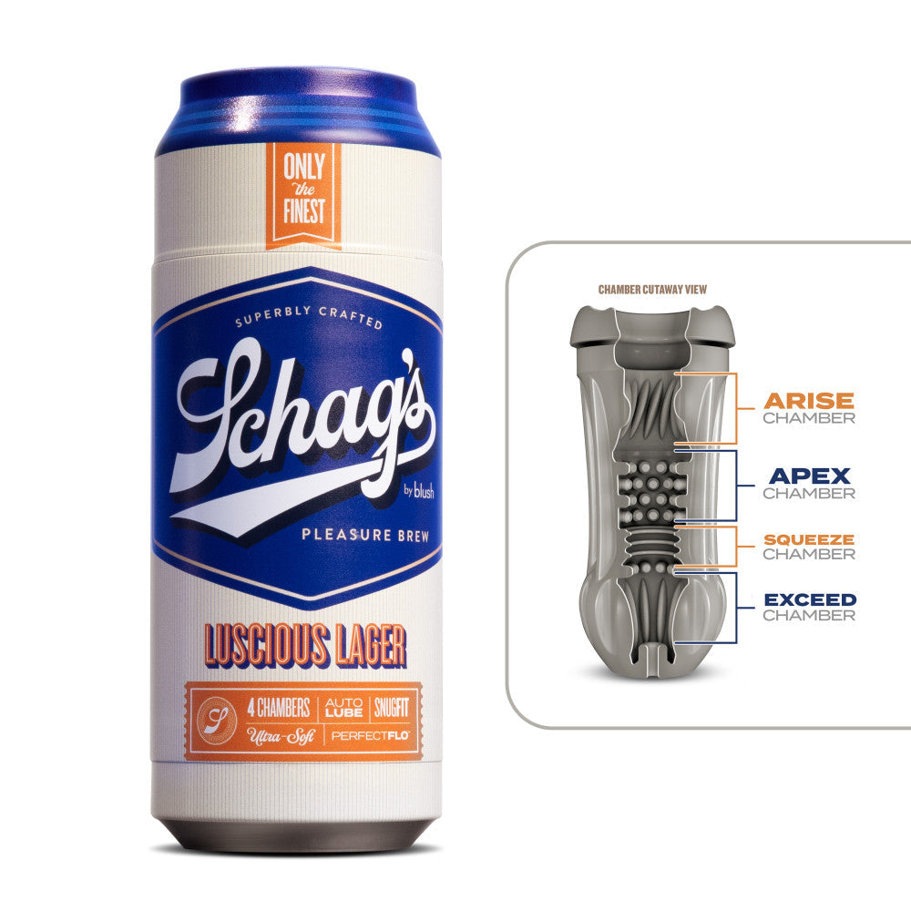 Blush Luscious Lager Frosted Male Masturbator