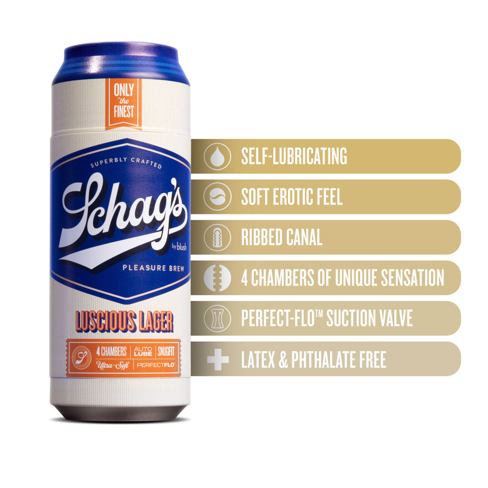 Blush Luscious Lager Frosted Male Masturbator