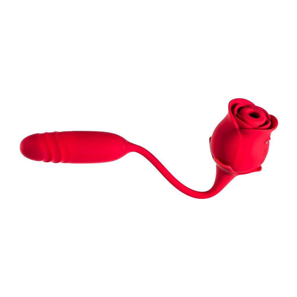 Couples Bogo Bundle - Rose Vibrator & Duo Function Cock Ring Massager
