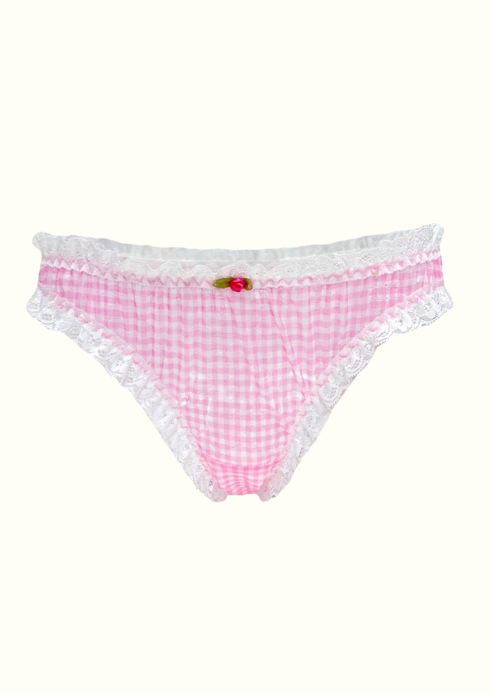 Milanblocks Romantic Lace Trim Panty with Vintage Charm
