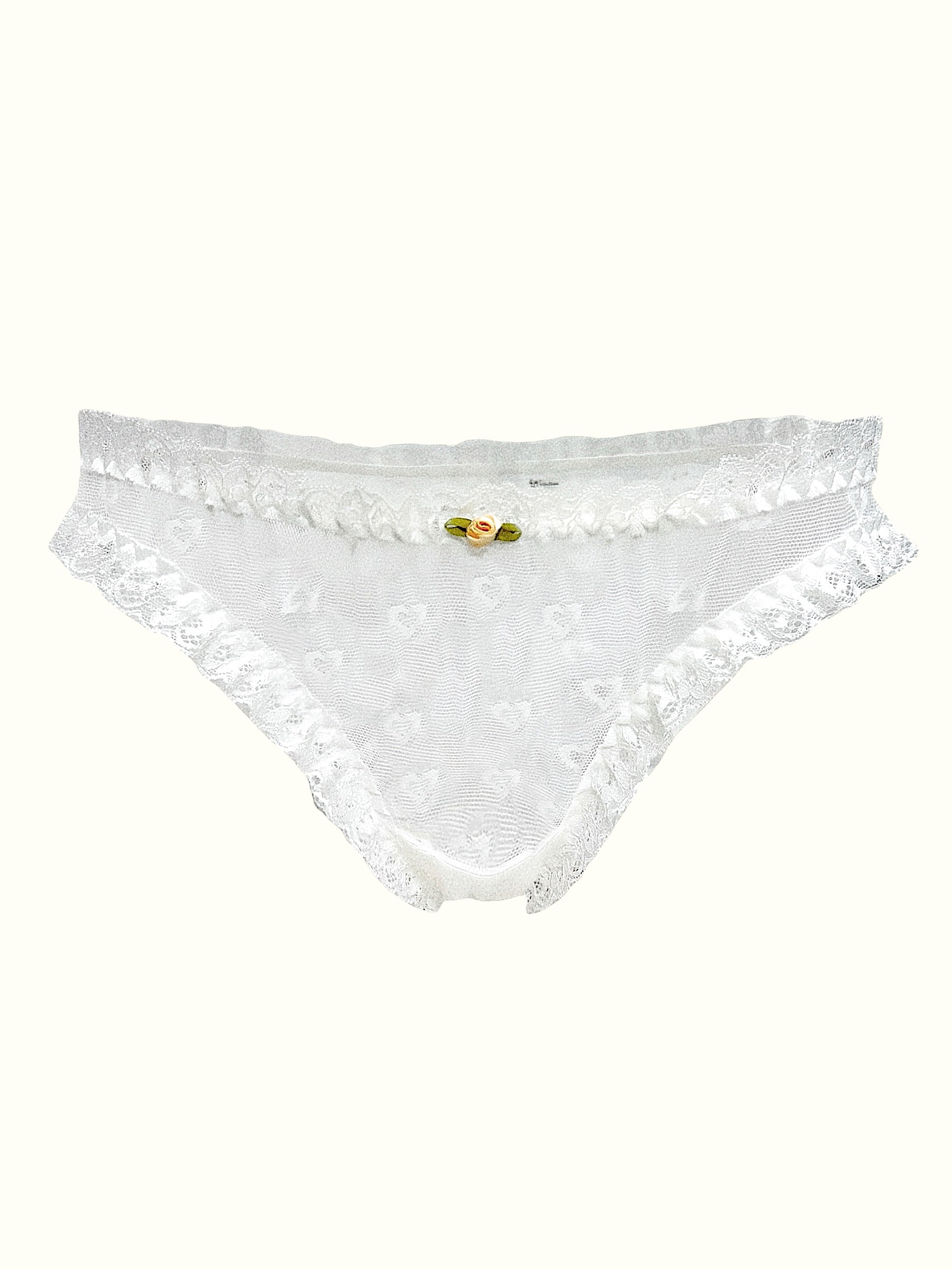 Milanblocks Romantic Lace Trim Panty with Vintage Charm
