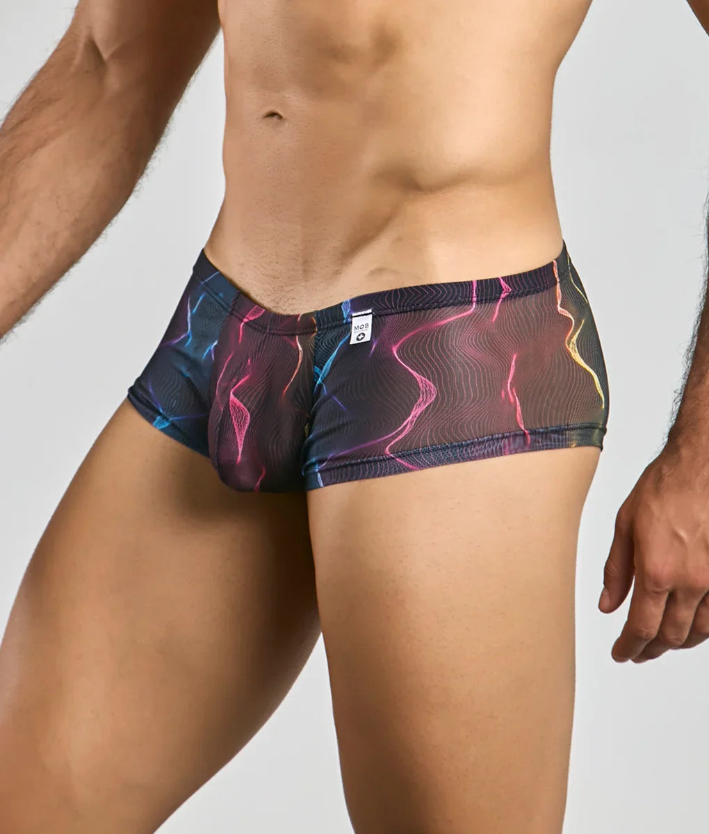 MOB Men's Sexy Sheer Hip Brief-4