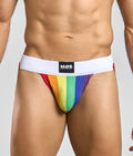 Pride Flag Colors Jockstrap-0