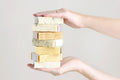 Set of 6 Natural Soap Bars, Soap Gift Set V For Vibes