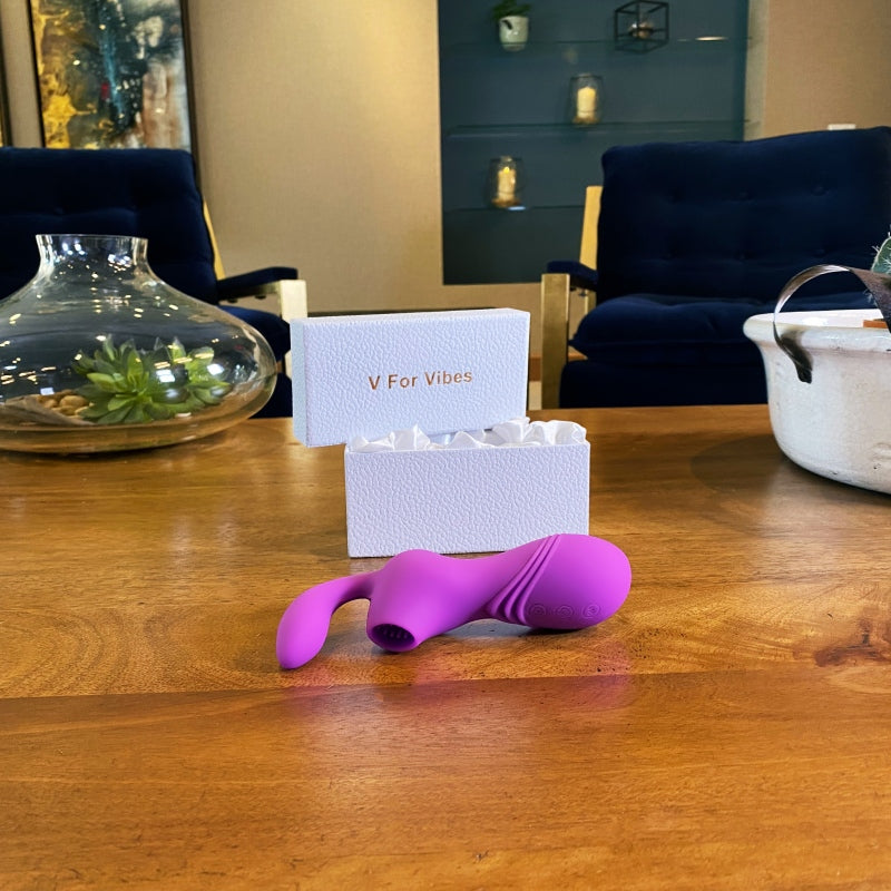 Persephone Dynamic Dual-Action Air-Pulse & G-Spot Wellness Massager
