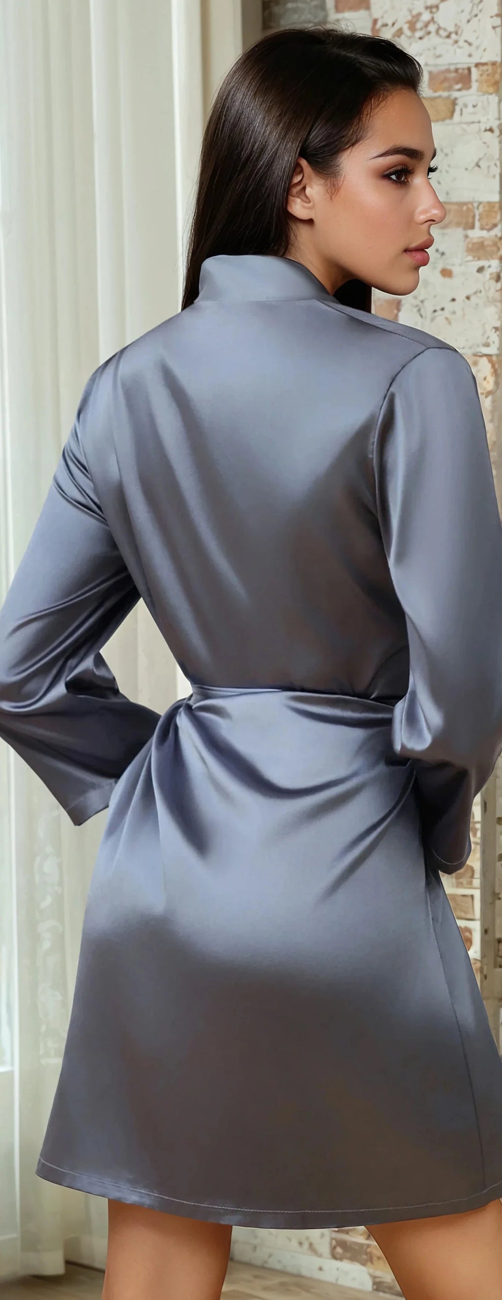Classic Satin Robe