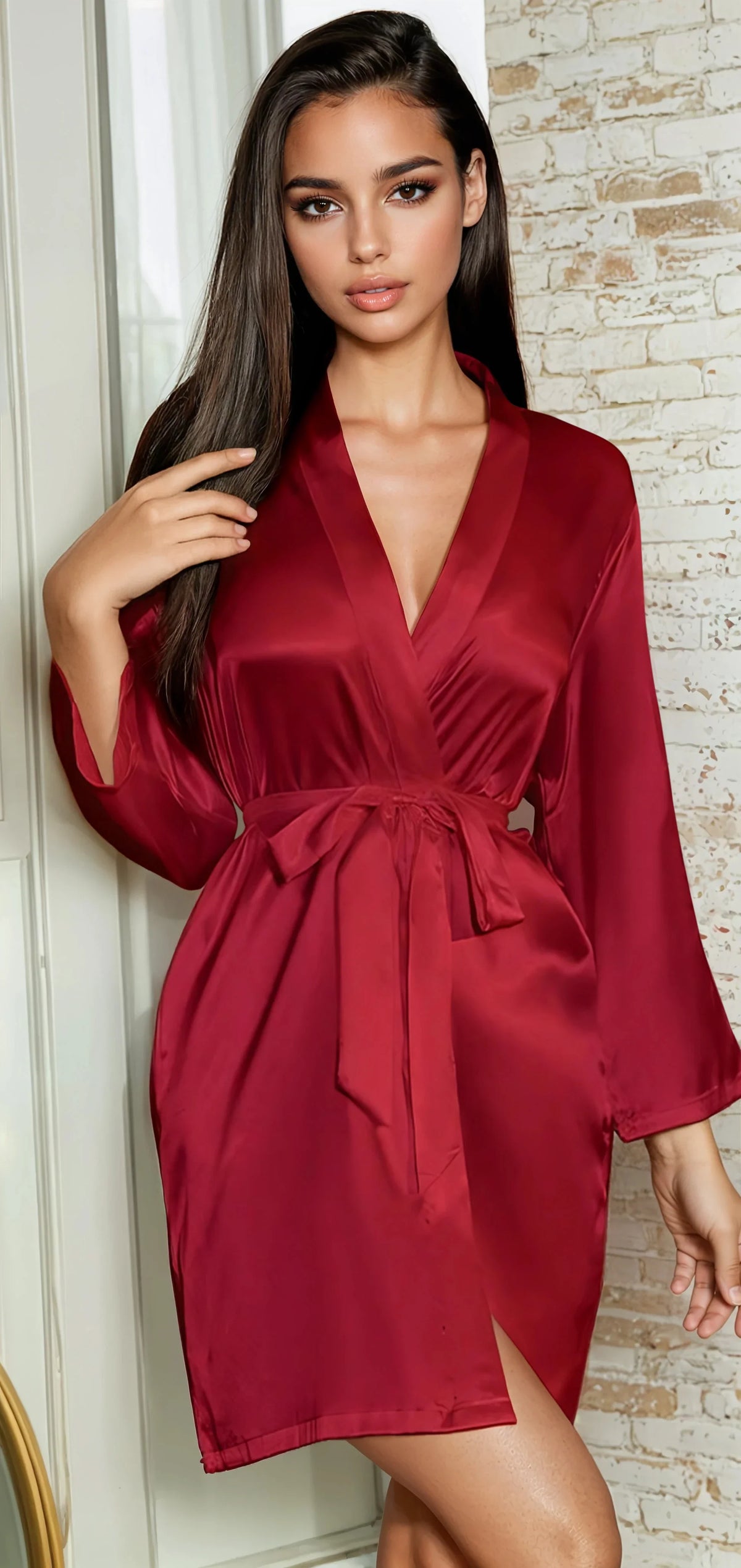 Classic Satin Robe