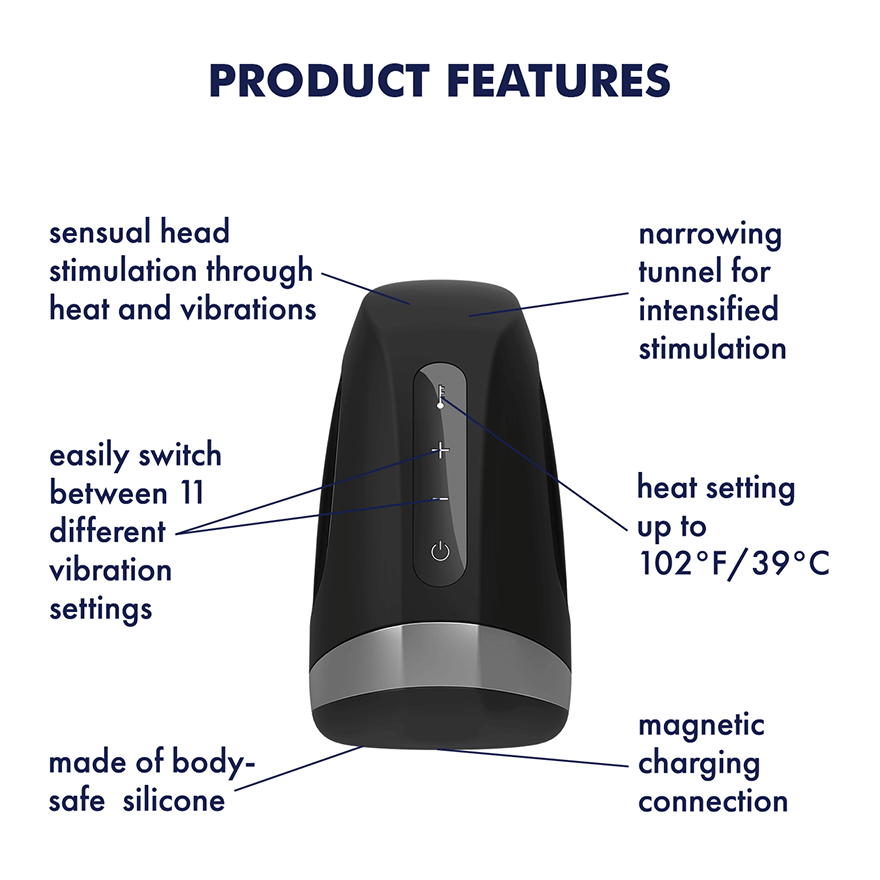 Satisfyer Men Heating Masturbator