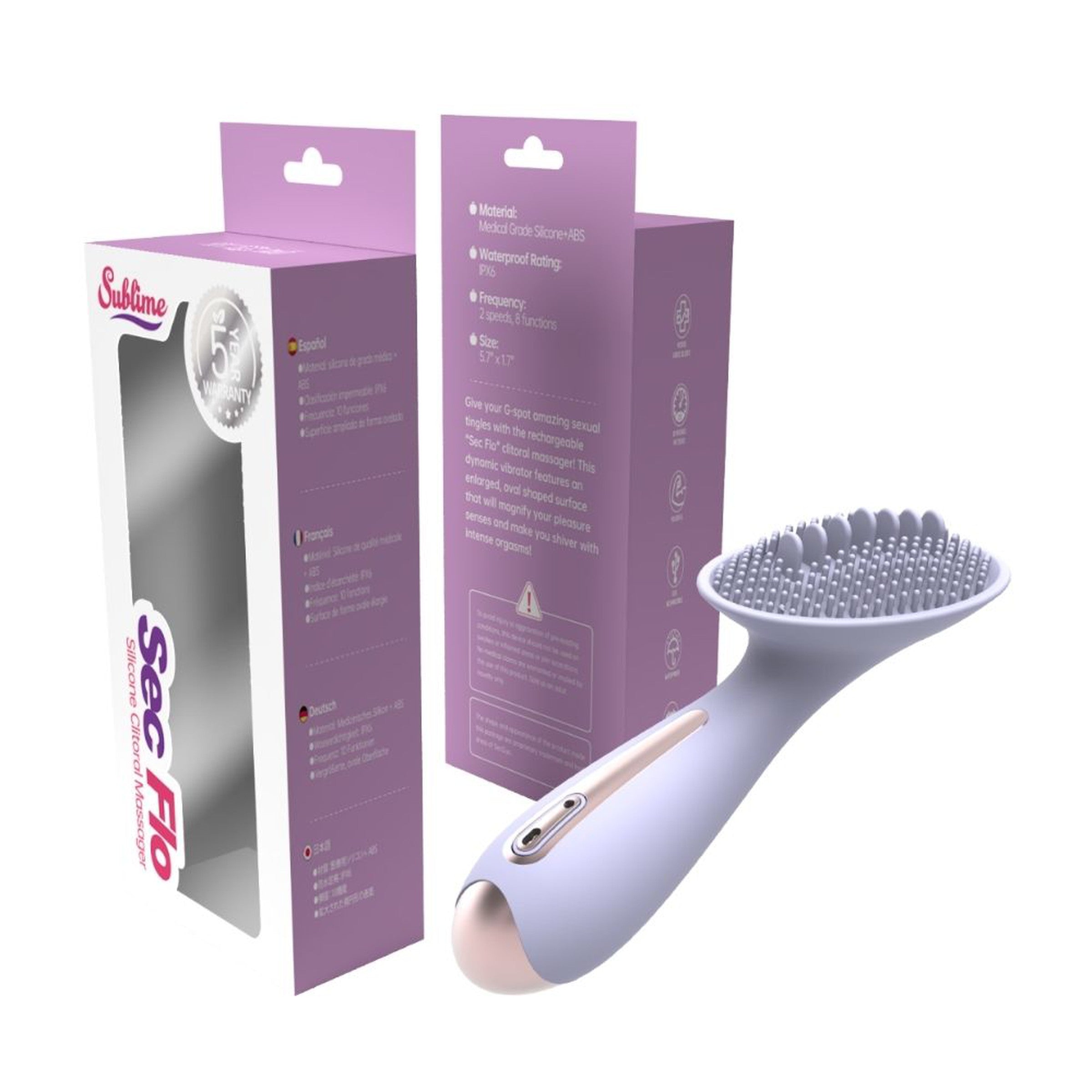 Sec Flo Silicone Personal Massager