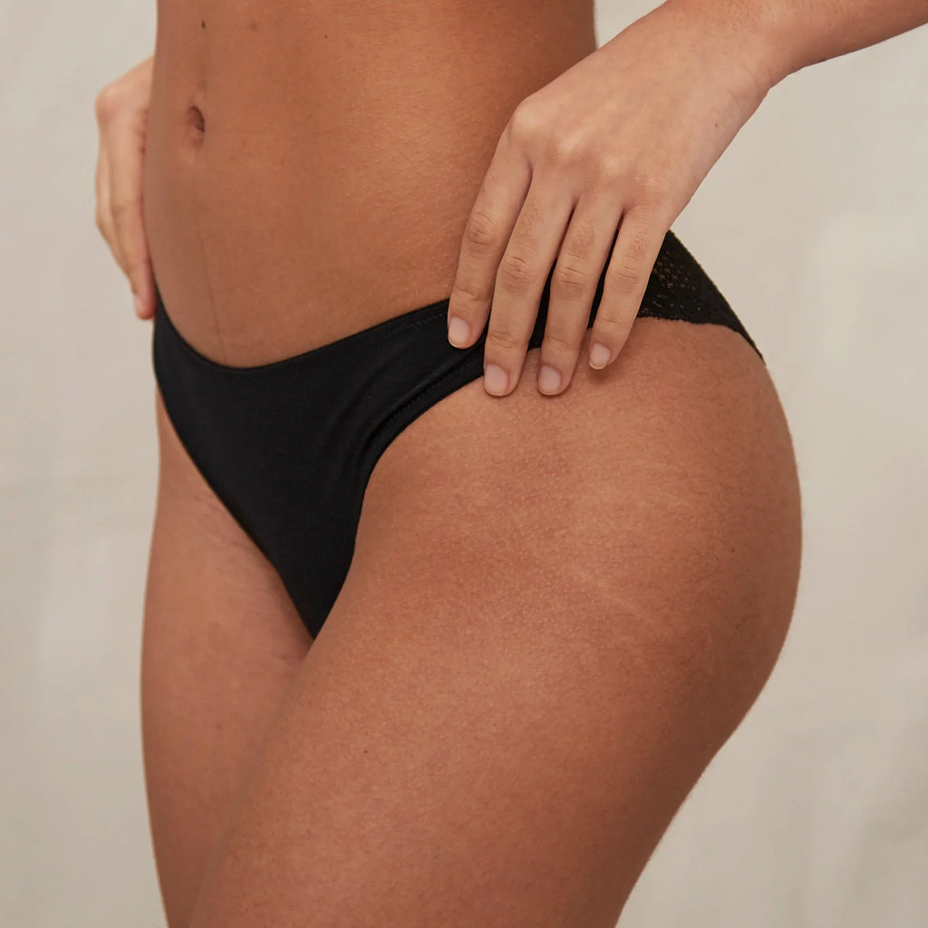 Timpa Alice Black Soft Brazilian Panty