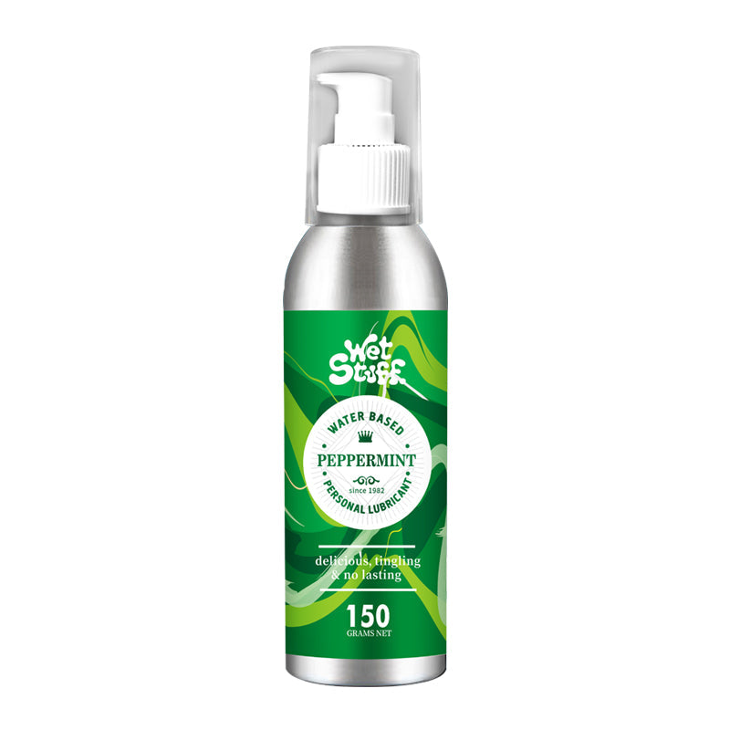 Wet Stuff Peppermint Edible Water-Based Lubricant 150g