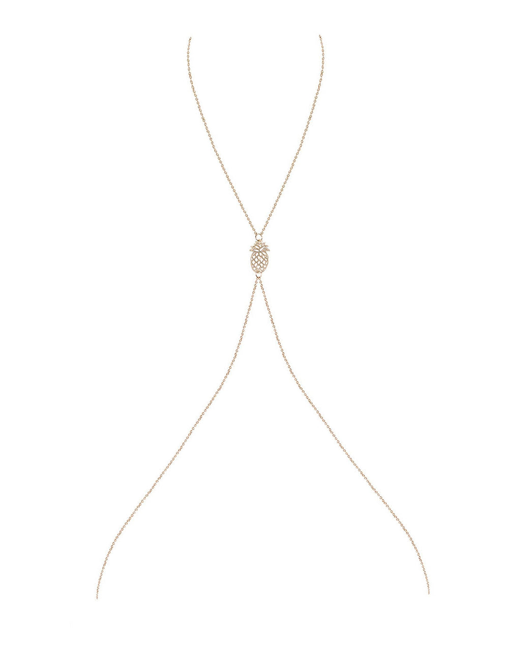 Obsessive Bijou Gold Swing Body Chain