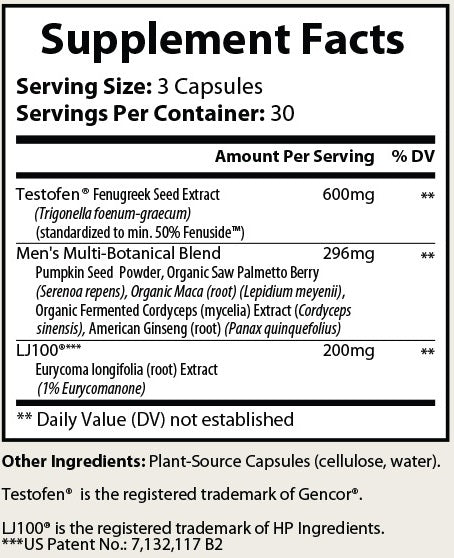 Pure Vitality - Natural Wellness Support Supplement