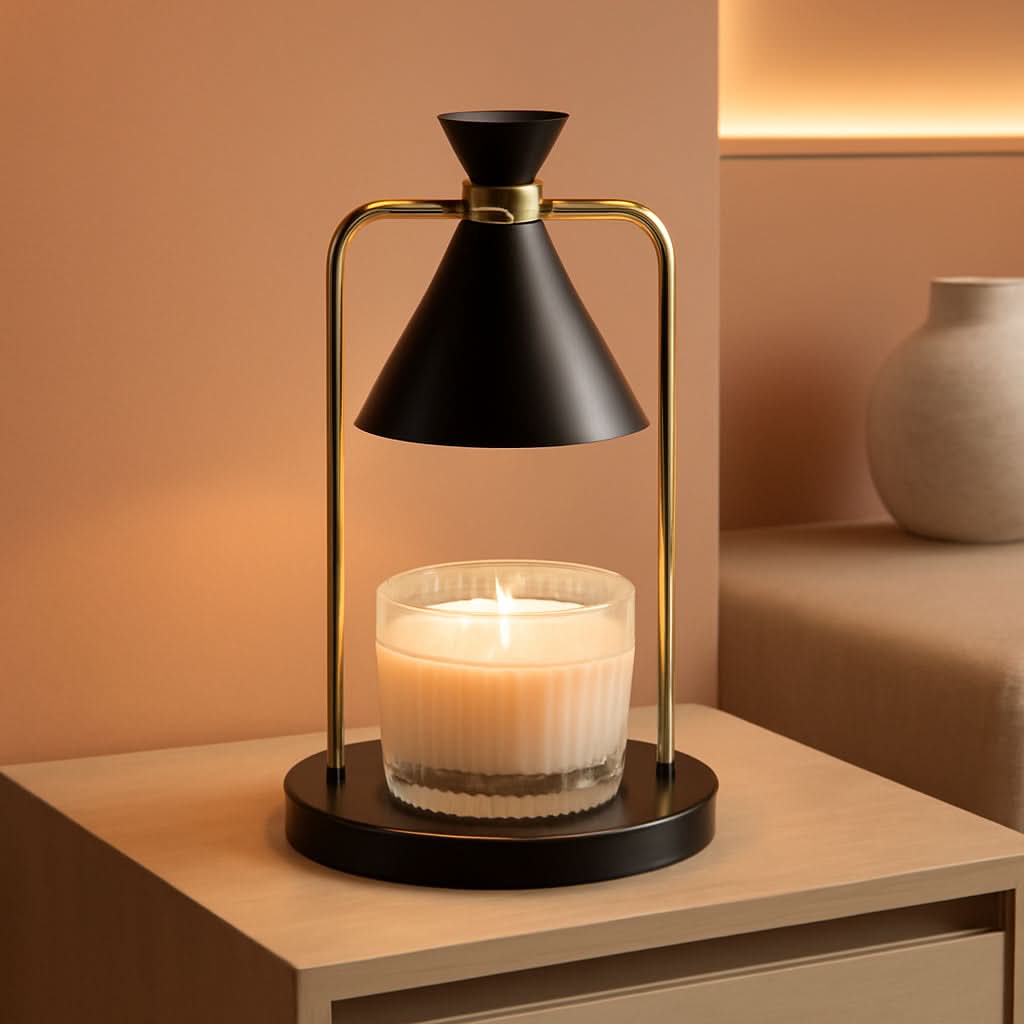 Glass Candle Warmer Lamp 12x7 Aromatic Illumination