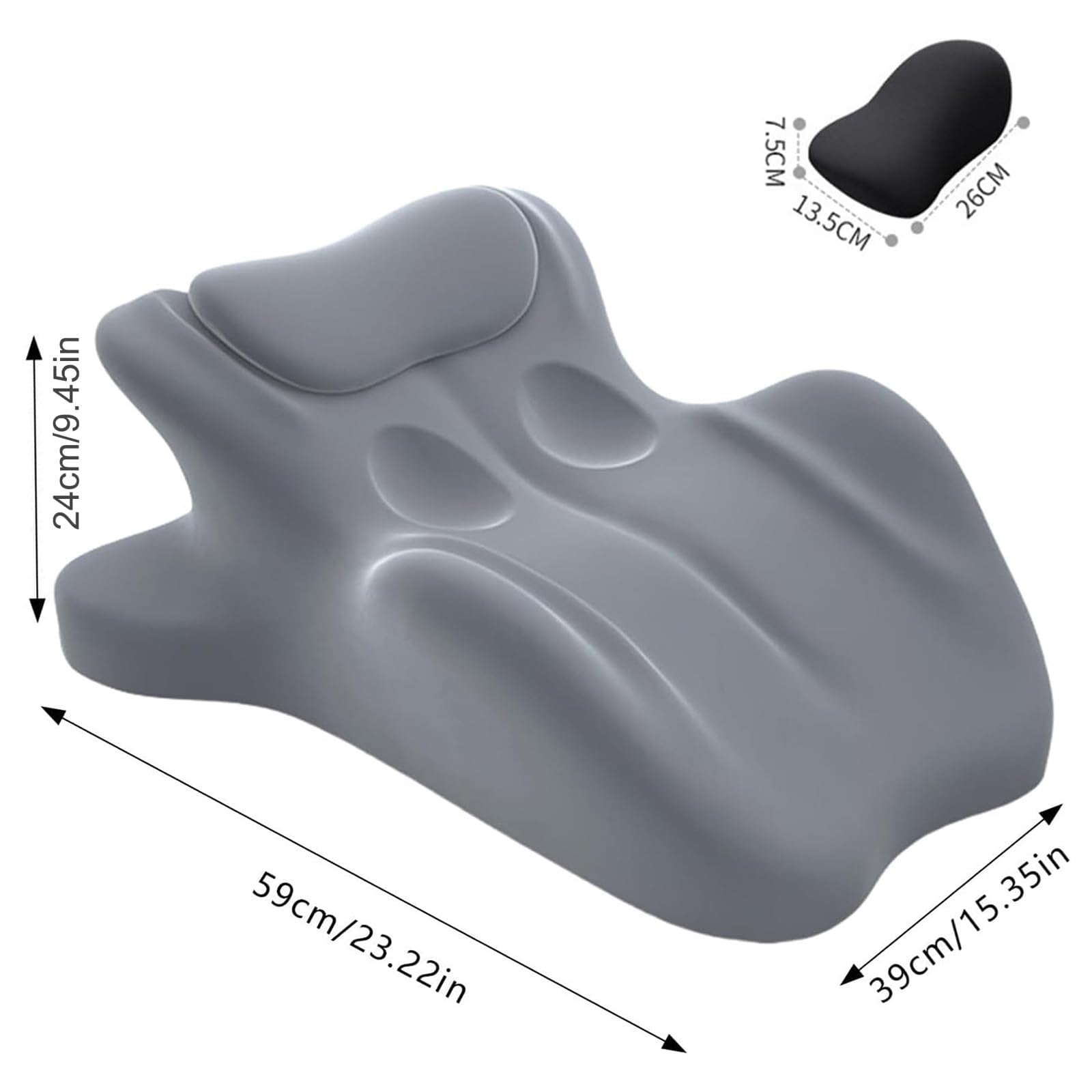 Couples Intimacy Positioning Memory Foam Wedge Pillow