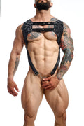 DNGEON Croptop Harness Camo-0