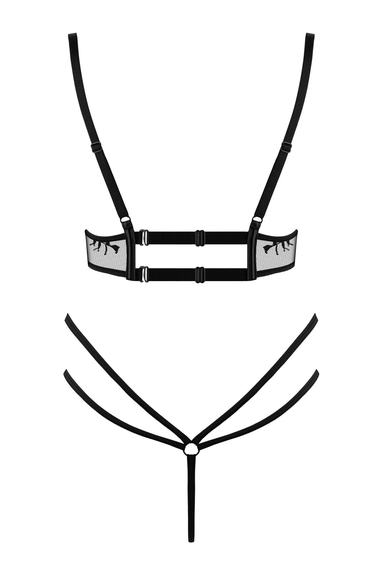 Beauty Night Leonela Sheer Lace Teddy