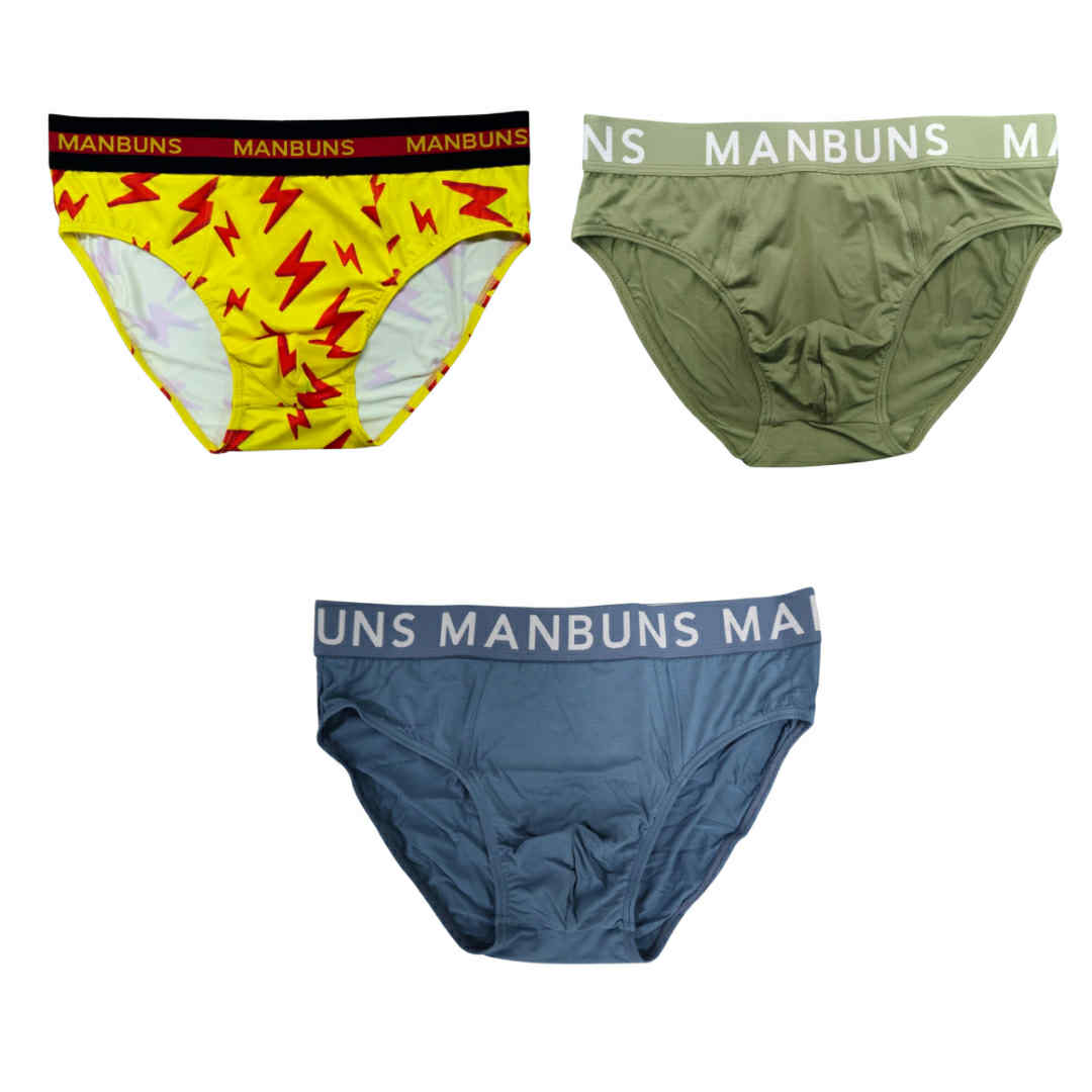 Men's Brief Underwear  | 3 Pack