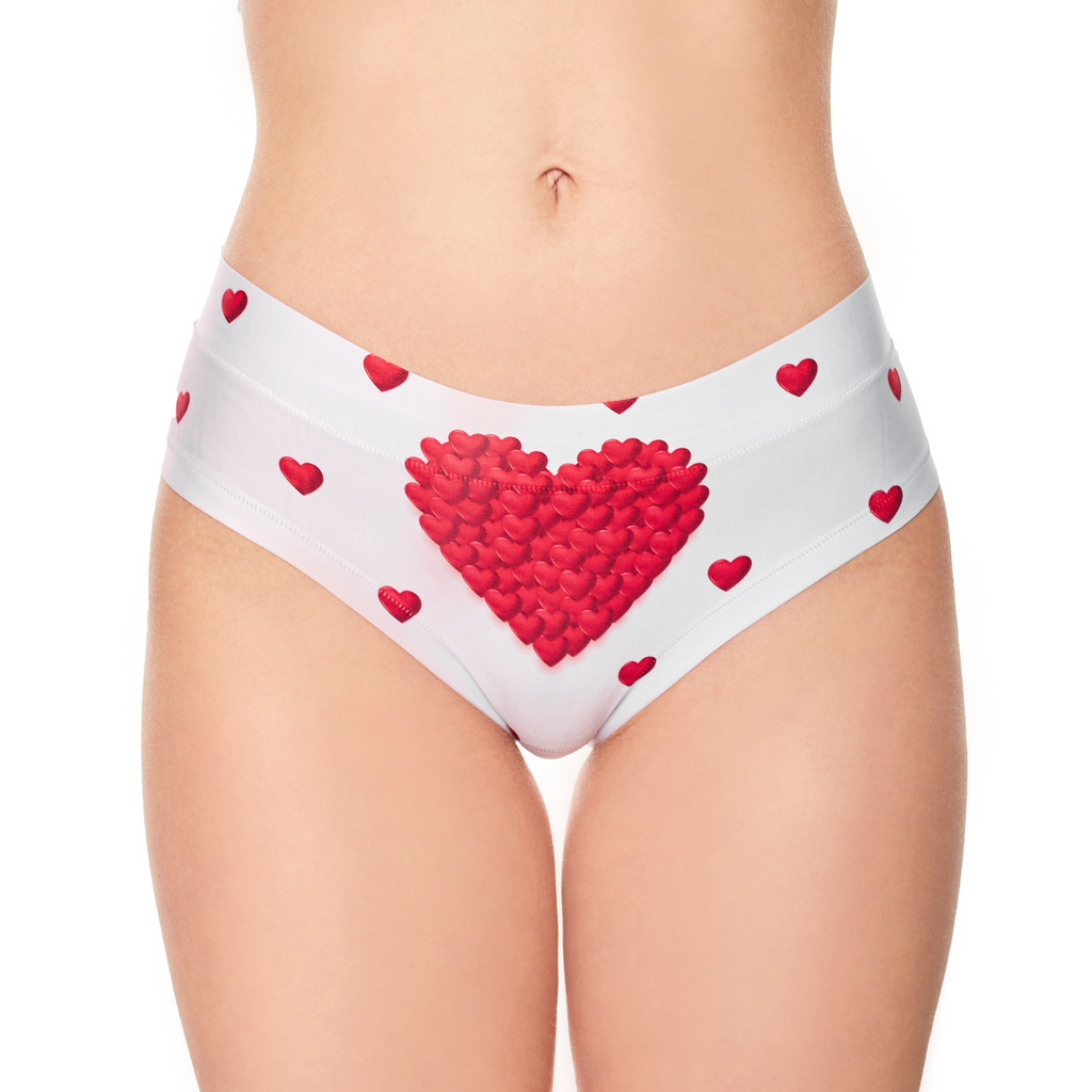 Memème Women’s Ultra-Comfortable Romantic Panties | Breathable Cotton Crotch, Stretchy Fit, No Elastic Bands
