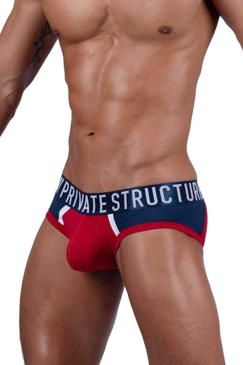 Mens Athlete Mini Briefs Private Structure BAUT4388-3