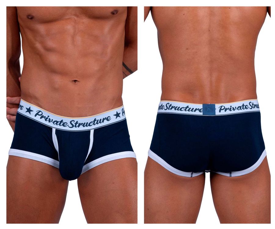 Mens Classic Mid Waist Trunks Private Structure SCUS4530-1