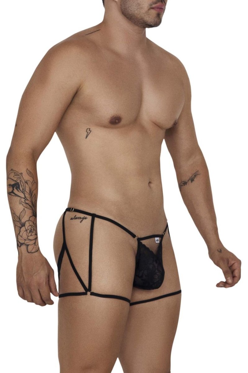 Mens Garter Thongs CandyMan 99678