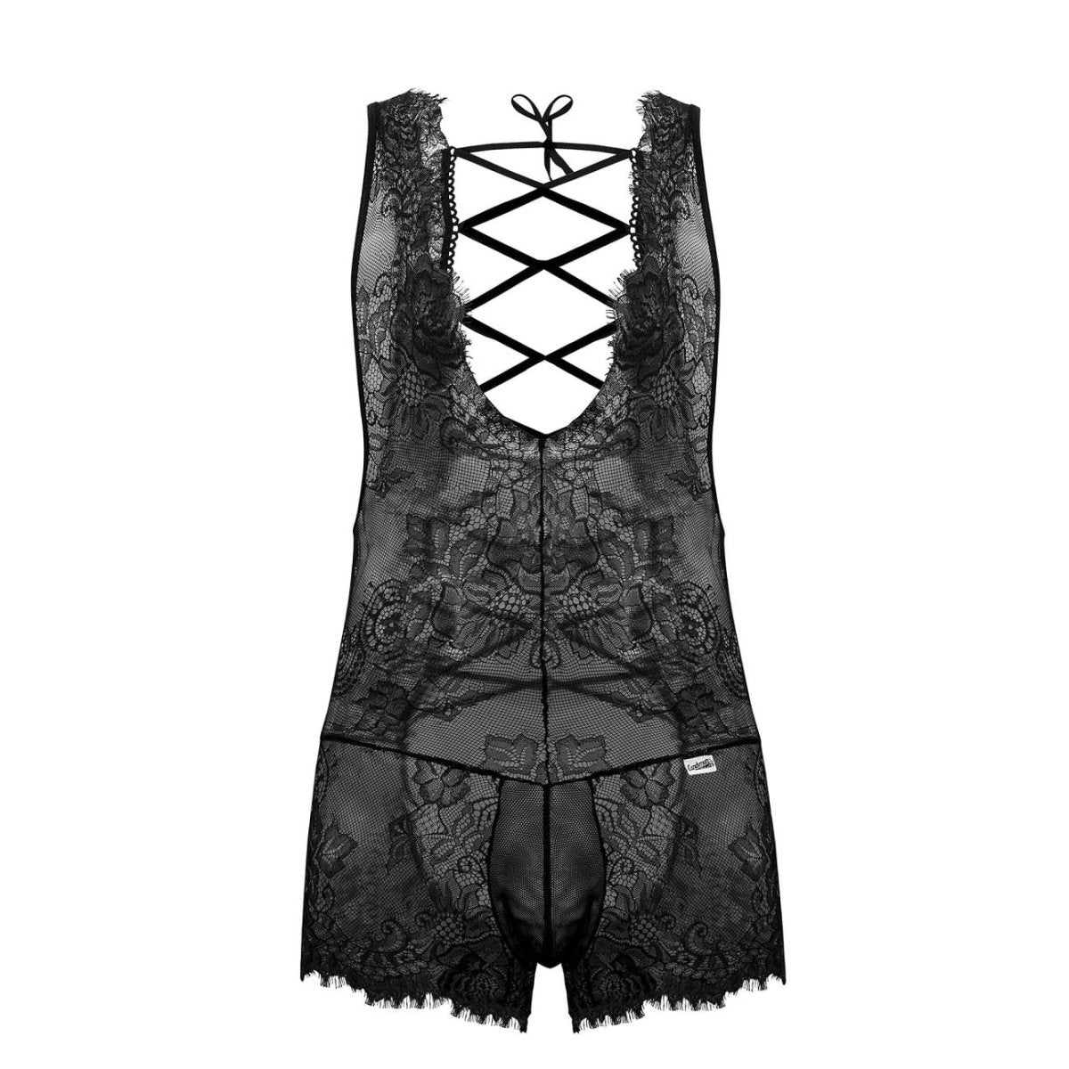 Mens Lace Bodysuit CandyMan 99743
