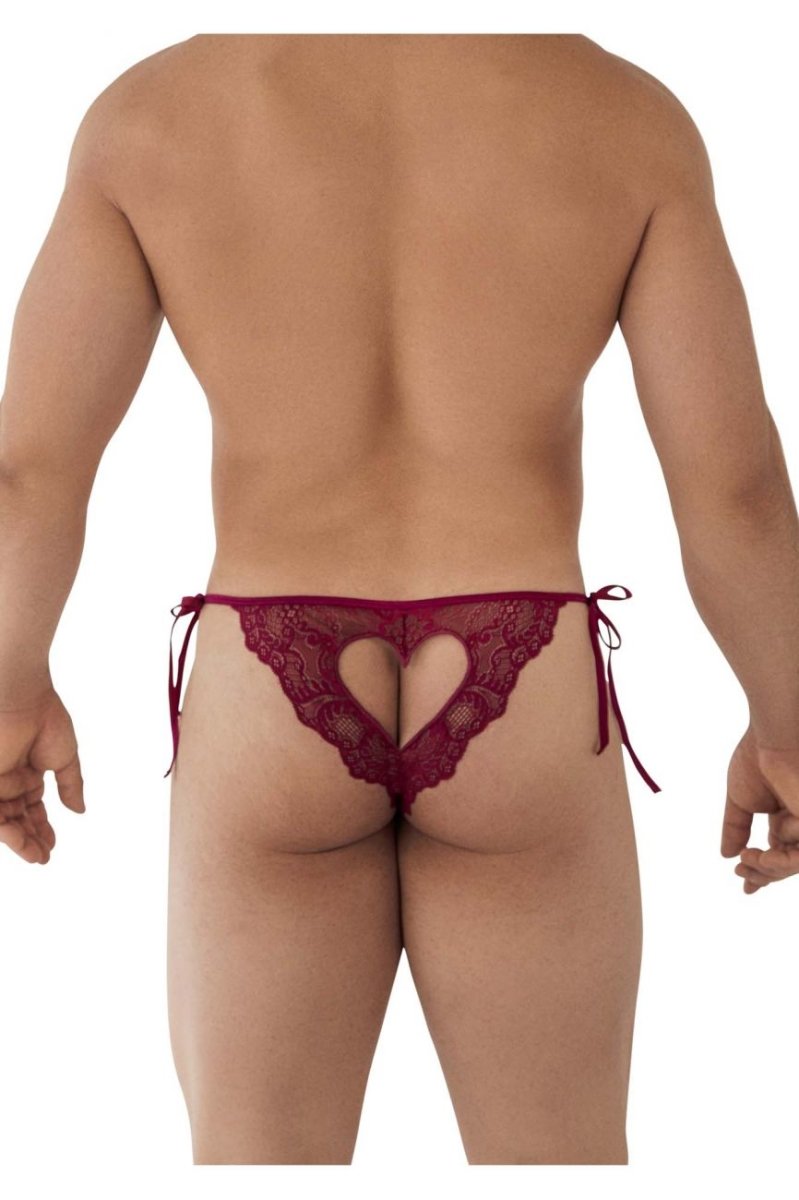 Mens Lace Heart Bikini CandyMan 99579