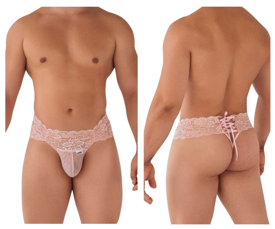 Mens Lace Thongs CandyMan 99595
