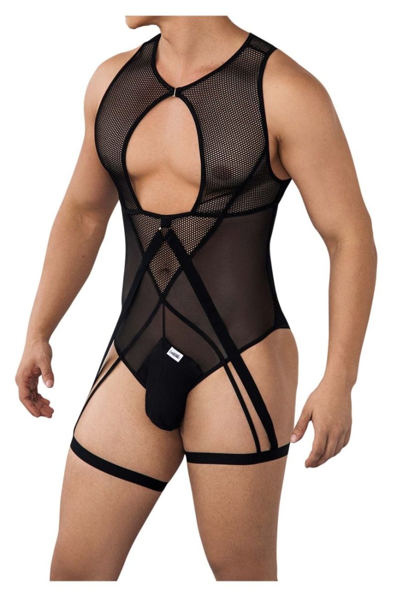 Mens Mesh Bodysuit CandyMan 99650