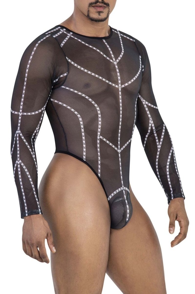 Mens Mesh Bodysuit CandyMan 99816-3