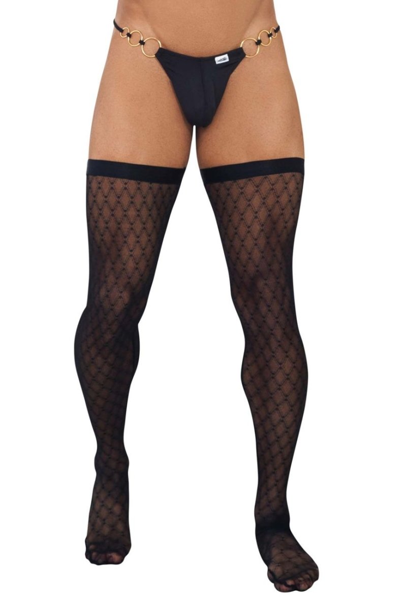 Mens Mesh Thigh Highs CandyMan 99735-4