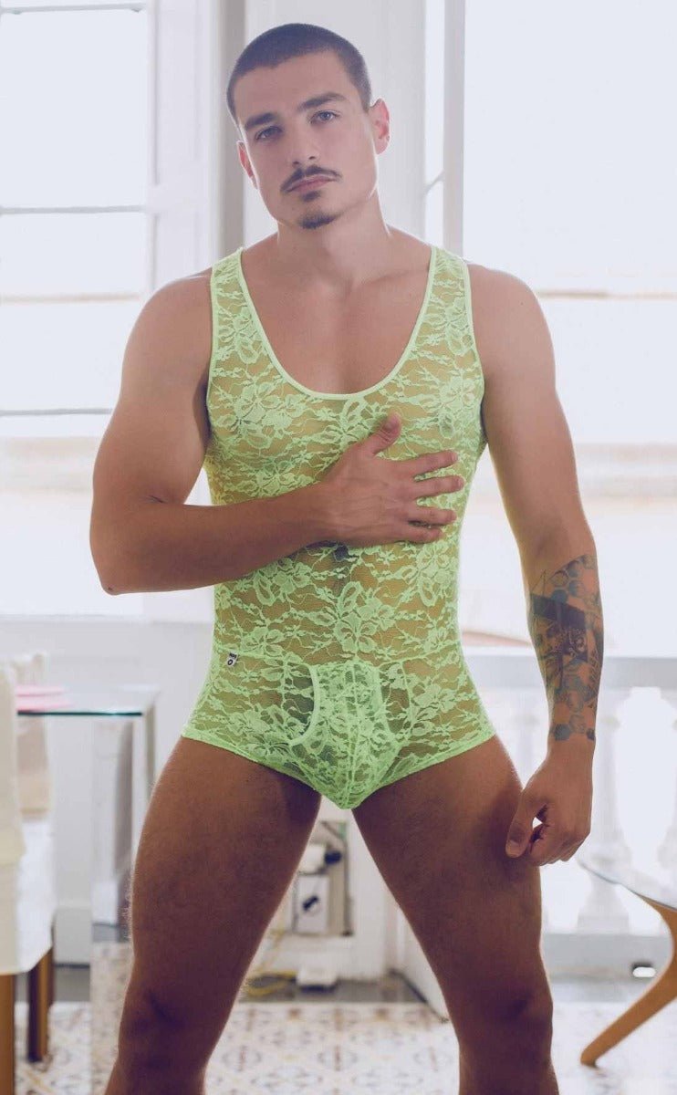 MOB Men's Lace Bodysuit Final Sale-0