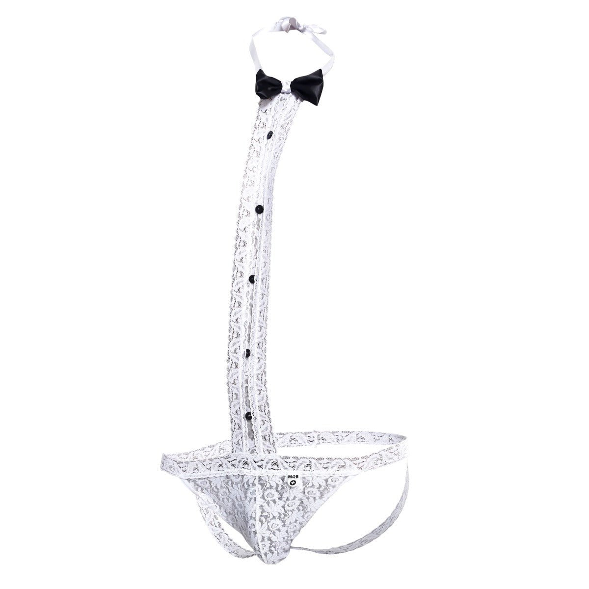 MOB Tuxedo Lace Thong Final Sale-5